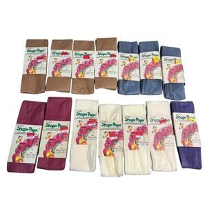 PLAID Shaper Paper Lot of 14 Wire-Edged Paper Ribbon Purple Cream Brown Blue 90s
